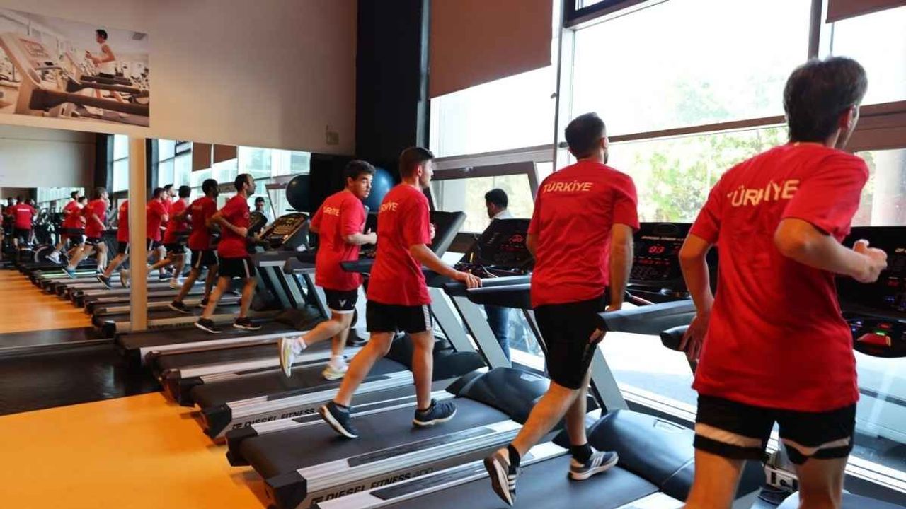Milliler Kayseri Spor A.Ş tesislerinde kamp yaptı