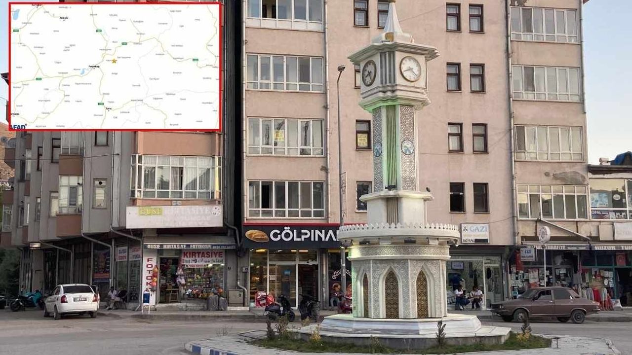 Pınarbaşı sallanmaya devam ediyor: 13 saatte 27 kez deprem oldu