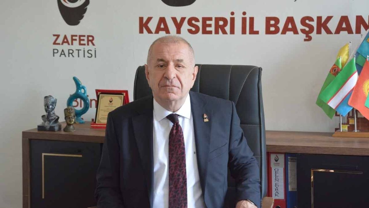 Ümit Özdağ'dan iktidara Kayseri'den sert çıkış