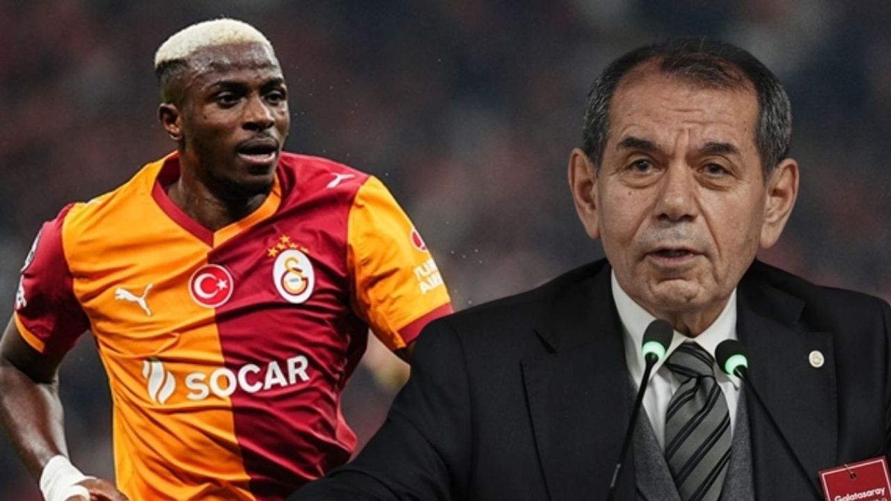 Galatasaray Başkanı Dursun Özbek Victor Osimhen transferi için son sözü söyledi