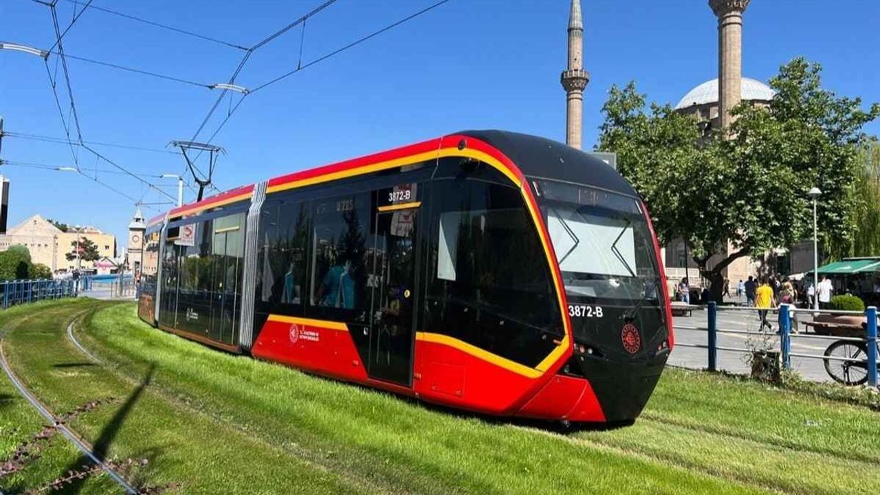 Kayseri'de 15 Temmuz akşamı raylı sistem ücretsiz olacak!