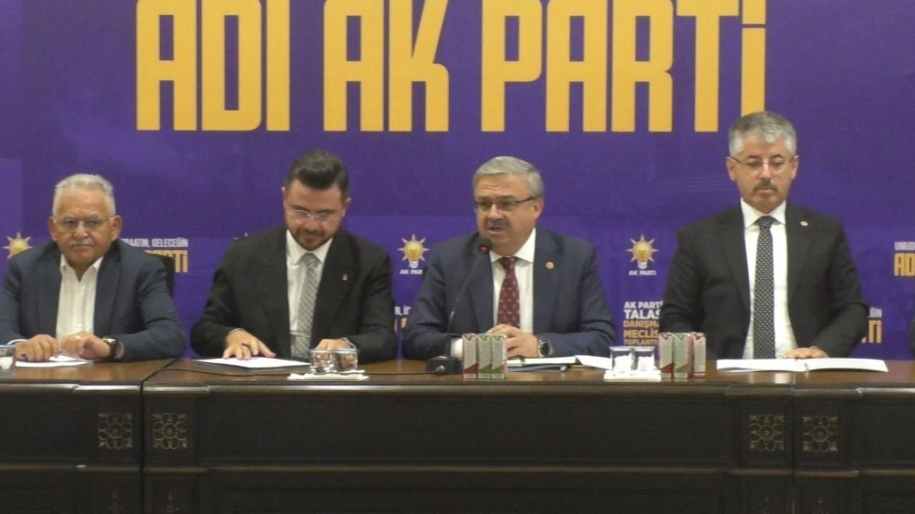 AK Parti toplantısında birlik mesajı: Uyumdan rahatsız olanlar var