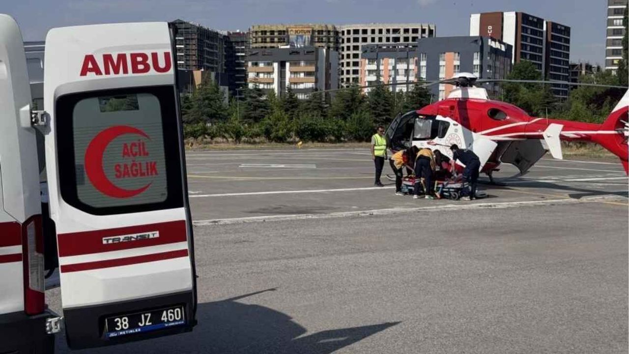 Kayseri'de ambulans 87 bin vaka için harekete geçti!