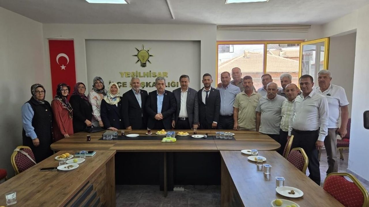 AK Parti Kayseri Milletvekili Bayar Özsoy’dan Yeşilhisar ziyareti