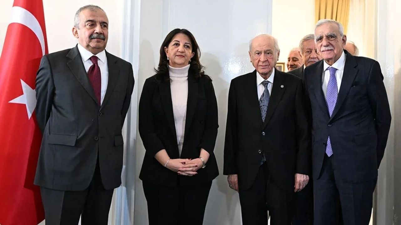 DEM Parti Devlet Bahçeli ile TBMM'de görüştü!