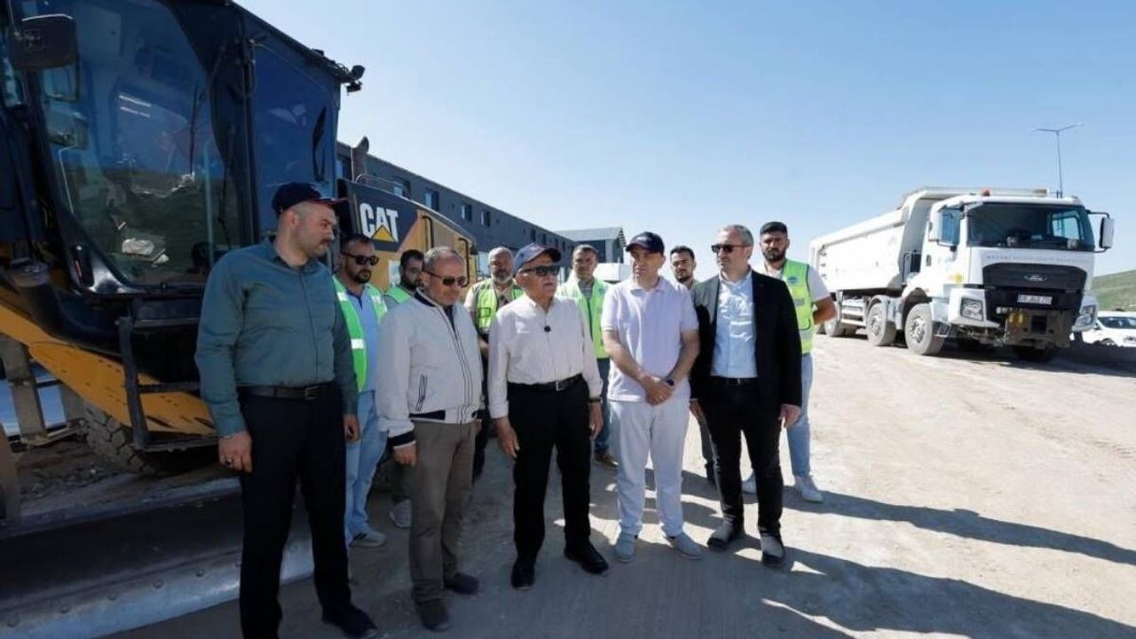 Erciyes’e yapılan 12 yeni işyeri için otopark ve yol çalışmaları başladı!