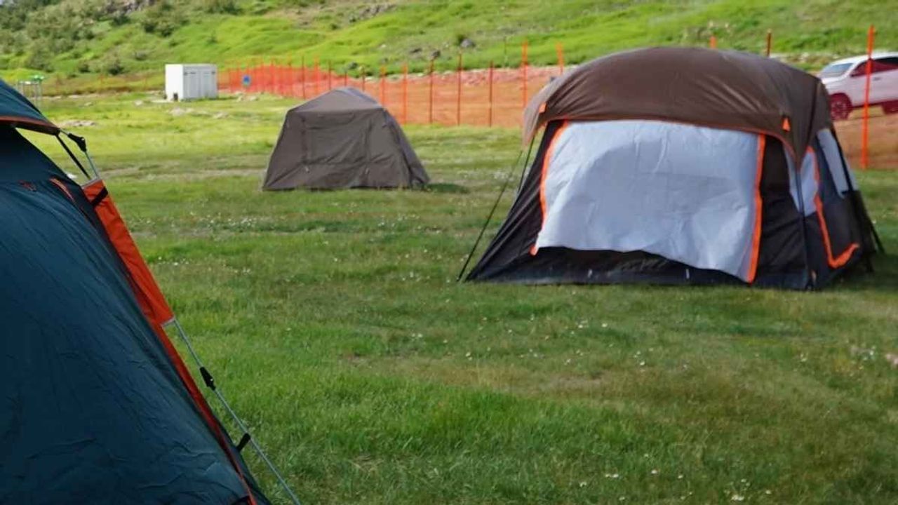 Kayseri’de 2 bin 200 metrede 1000 TL’ye karavan kamp!