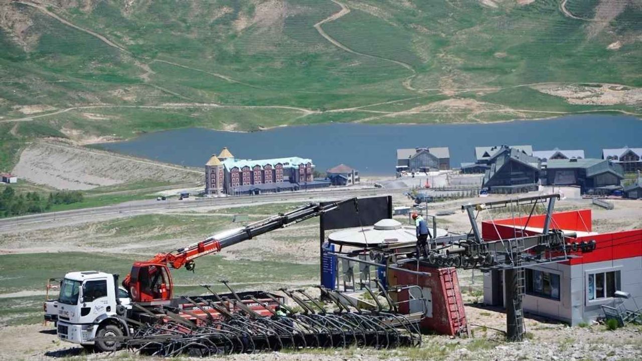 Erciyes Kayak Merkezi yeni sezon hazırlıkları başladı!