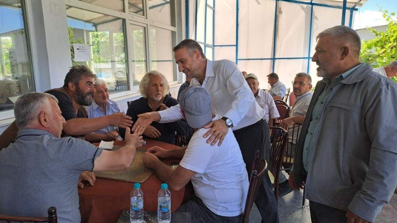 Erdal Altun Bünyan'da sahaya indi! Esnaf ve çiftçiyi dinledi