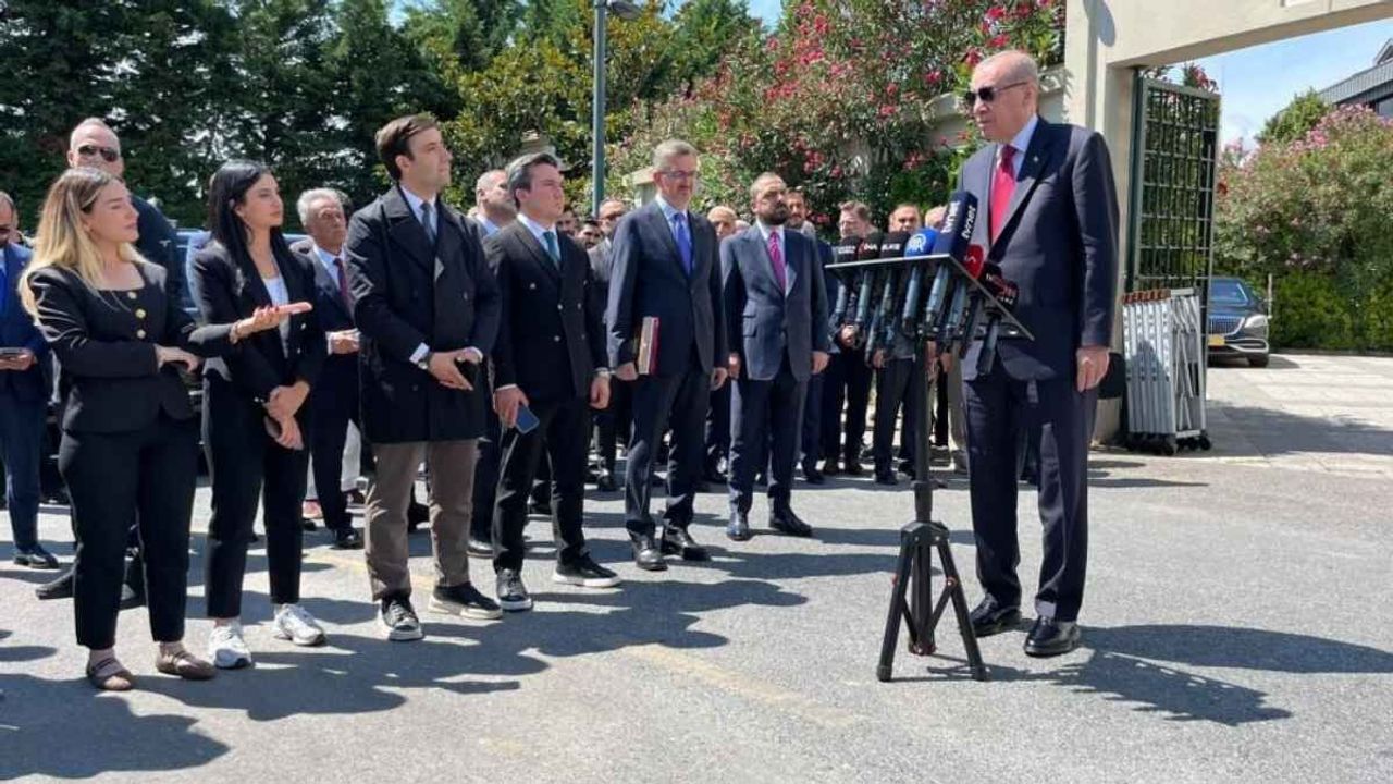 Cumhurbaşkanı Erdoğan: Ayasofya'yı yeniden ibadete açmak bize nasip oldu!