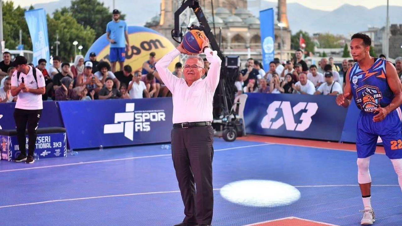 Kayseri'de Dünya 3x3 basketbol oyuncularına ev sahipliği yapacak