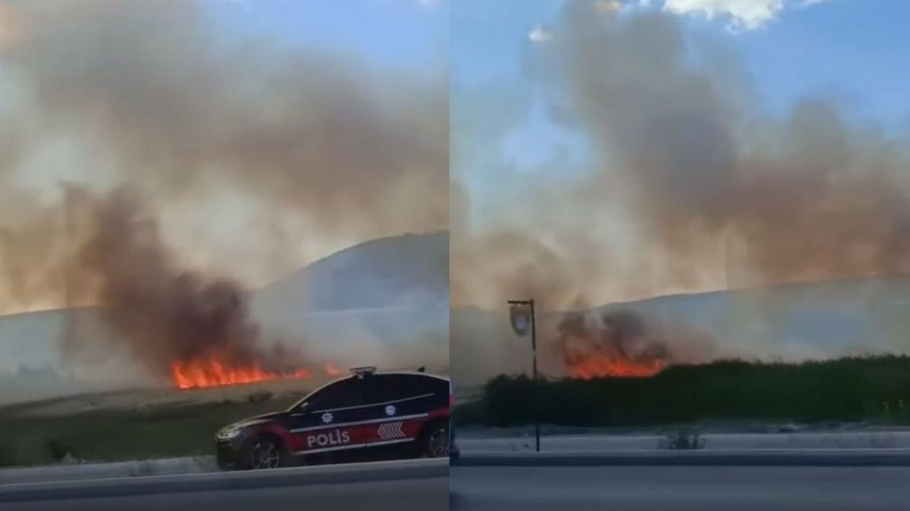 Kayseri'nin 4 farklı noktasında peş peşe yangın!