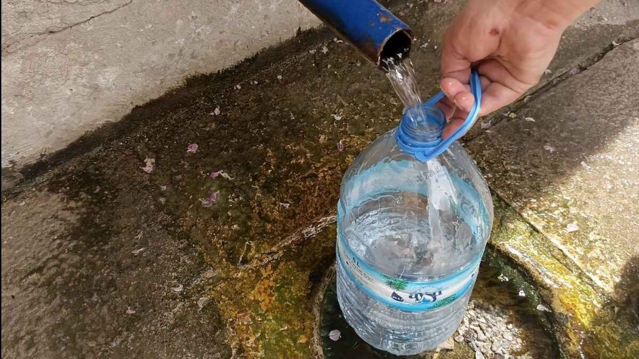 Kayseri'nin altın değerindeki şifalı suyu!