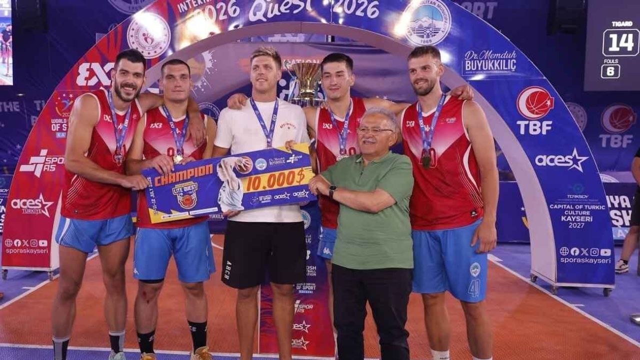 Kayseri’de düzenlenen FIBA 3x3 Lite Quest sona erdi!