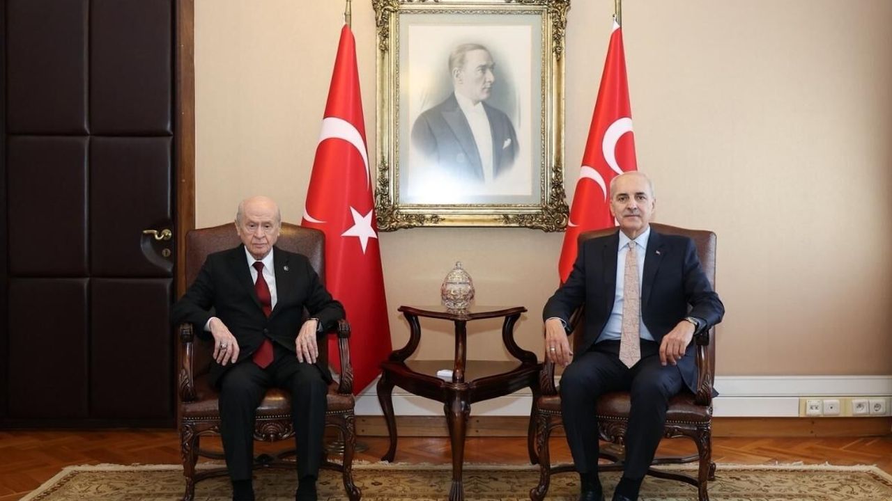 'Terörsüz Türkiye' süreci! Kurtulmuş, Bahçeli ile bir araya geldi