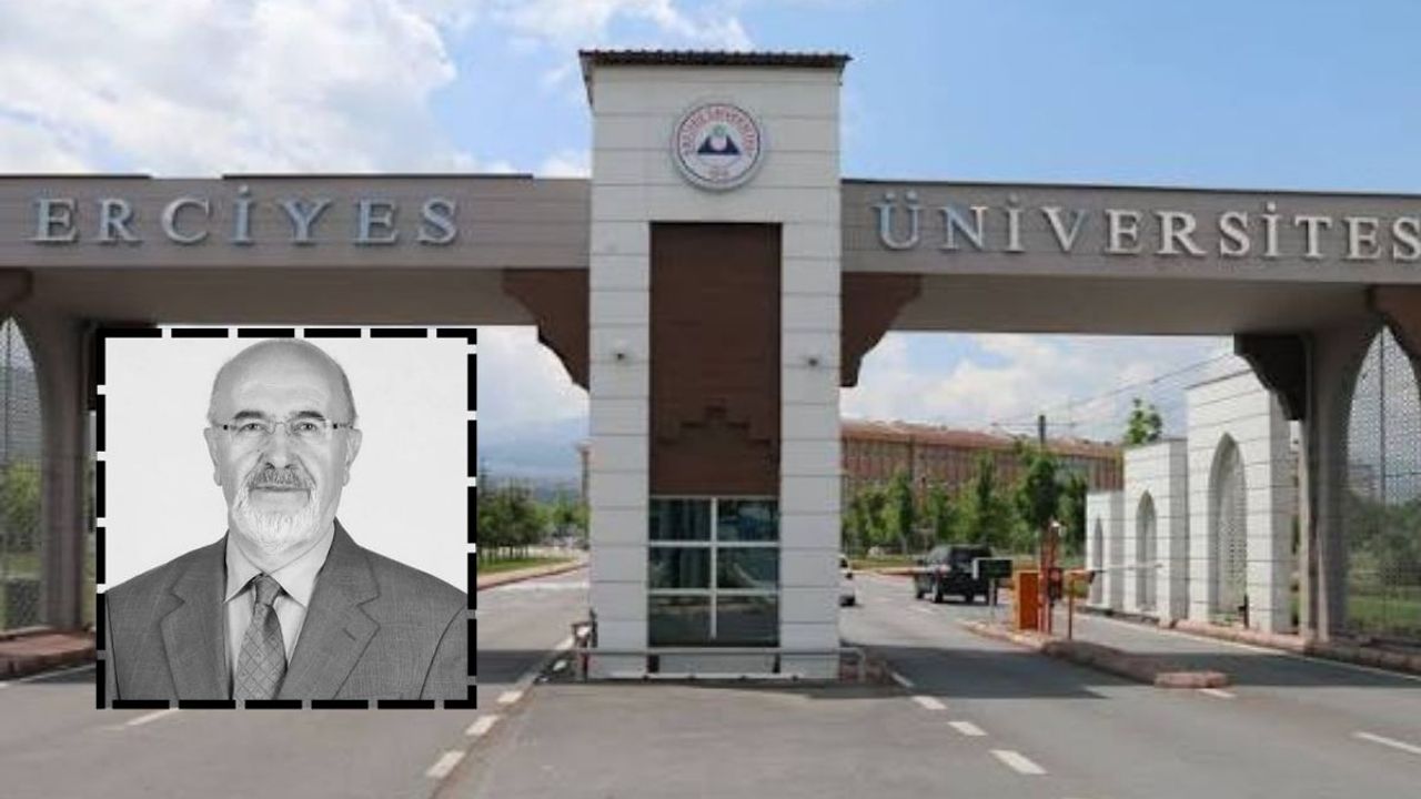 Erciyes Üniversitesi’nden acı haber: Profesör hayatını kaybetti!