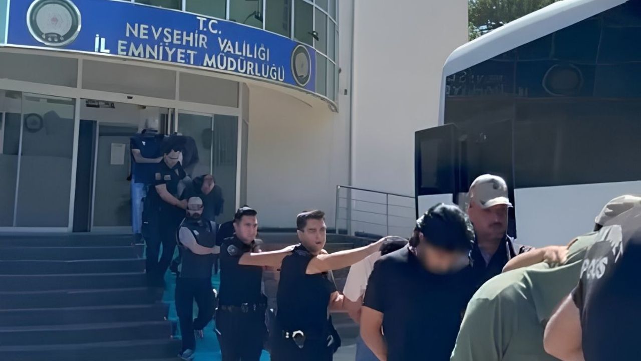 Nevşehir merkezli 8 ilde DEAŞ operasyonu! 11gözaltı, 5 tutuklama
