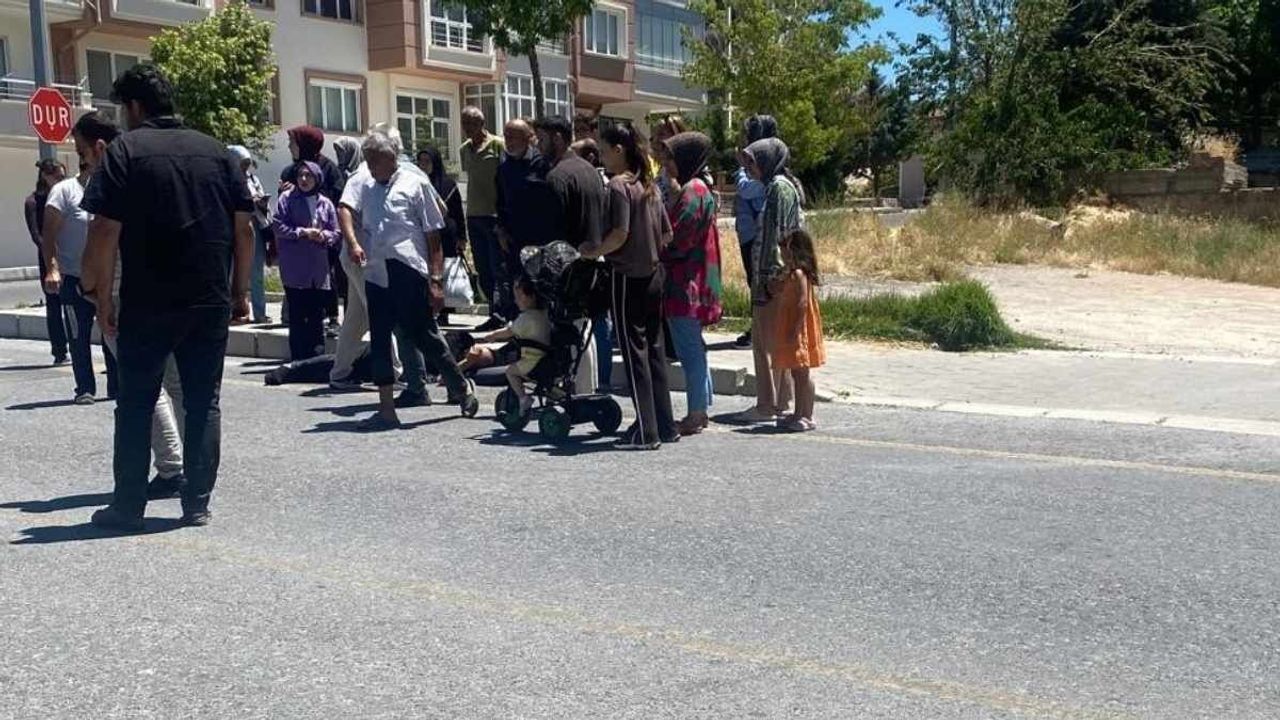 Nevşehir'de motorlu bisiklet ile otomobil çarpıştı: 1 yaralı