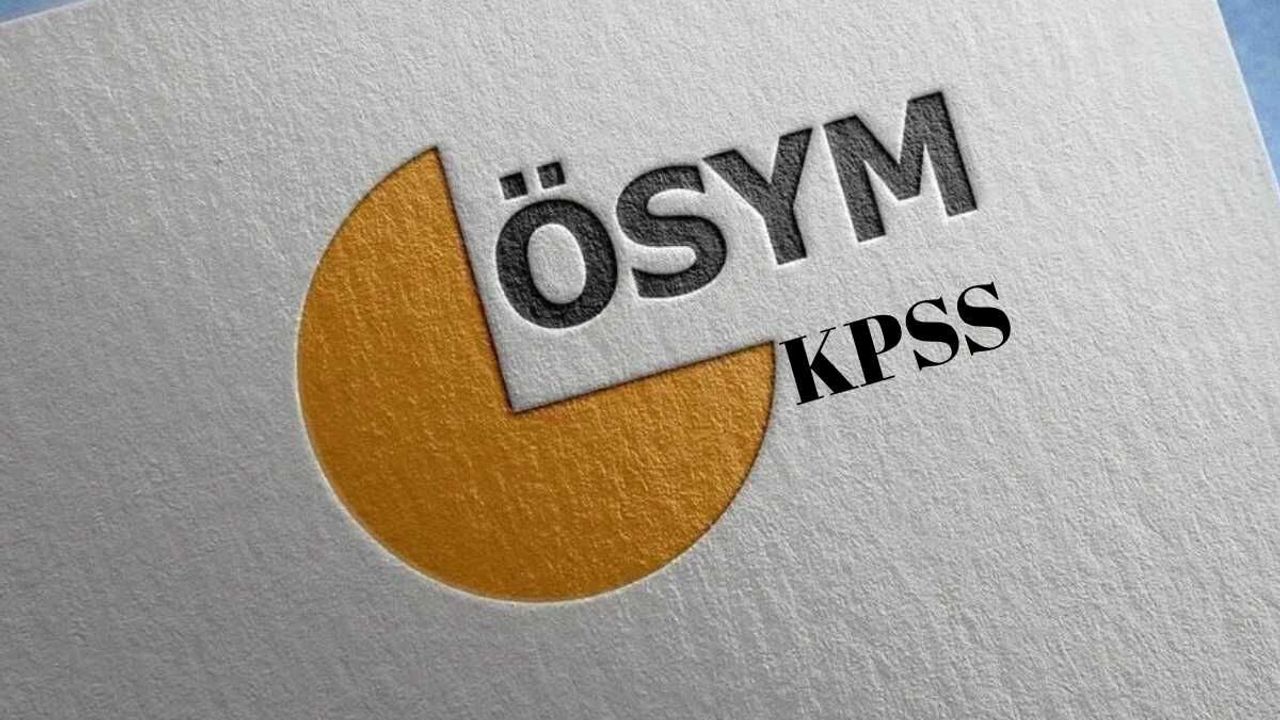 ÖSYM KPSS branş sıralamalarını güncelledi!