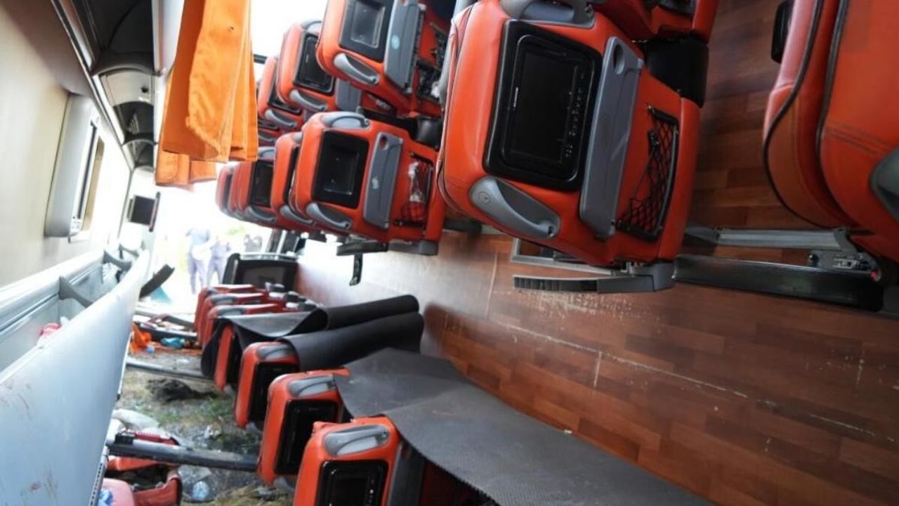 Kayseri firması Süha Turizmin otobüsü devrildi: yaralı 39 yolcunun kimliği belli oldu
