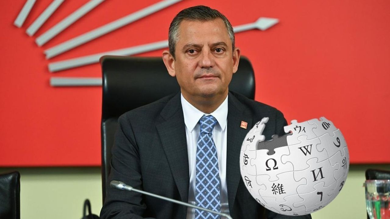 Wikipedia’da dikkat çeken güncelleme: Özgür Özel'in sayfasındaki bilgiler bugün değiştirildi