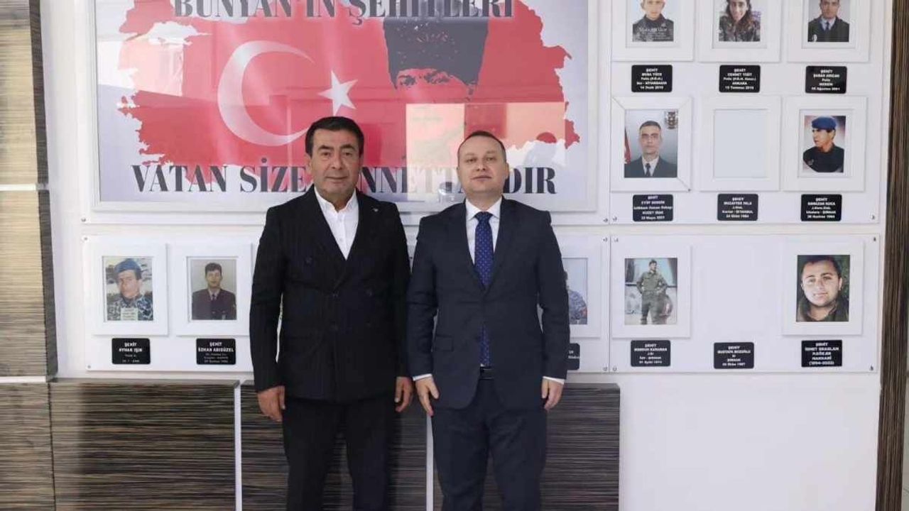 Ameliyat olan Selahattin Metin’e Bünyan kaymakamından ziyaret: Moral kaynağı oldu!