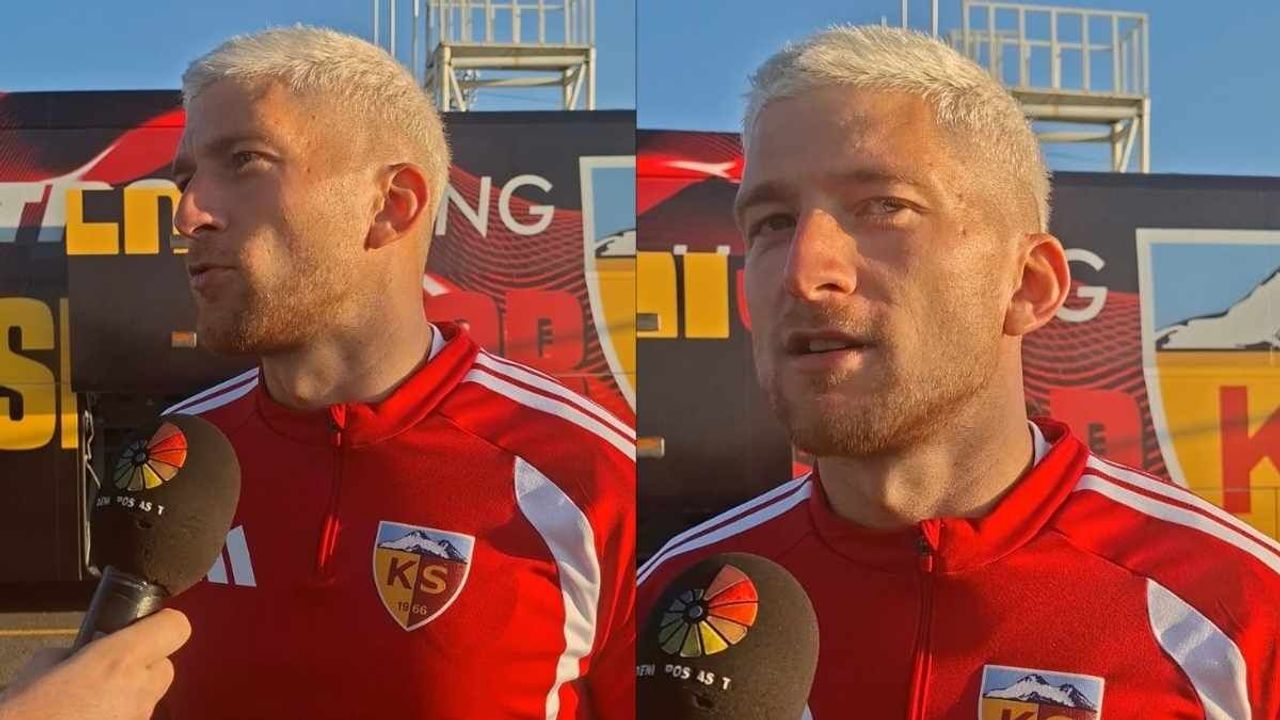 Kayserisporlu Semih Güler’den taraftara özel mesaj: Hedefimiz şampiyonluk