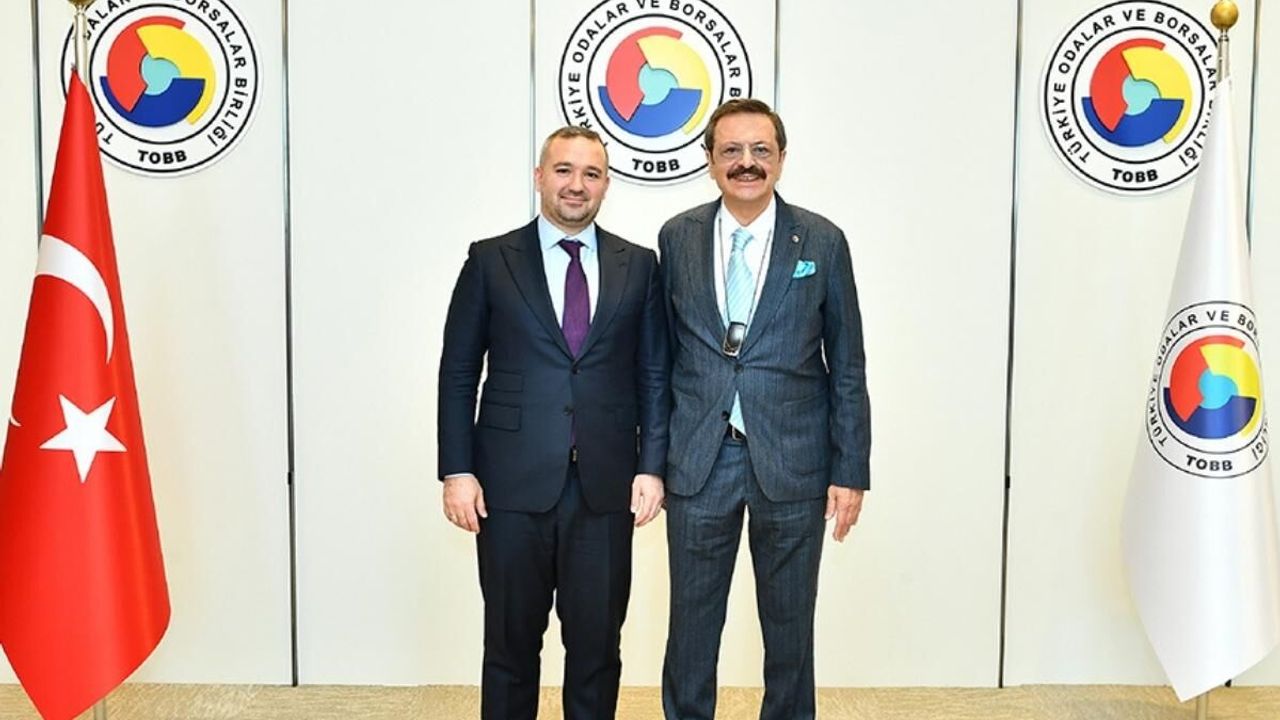 TOBB Başkanı ve TCMB Başkanı iş dünyasının ekonomik geleceği için buluştu