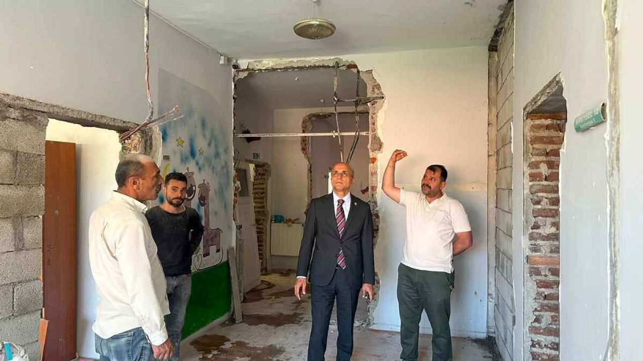Kayseri’de YENİ Parti İl Binası çalışmaları devam ediyor: Türkiye’yi hep birlikte kuracağız!