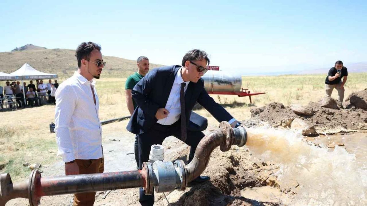 Kayseri'de hayvancılığa su çözümü: 10 bin küçükbaşın su ihtiyacını karşılayacak!