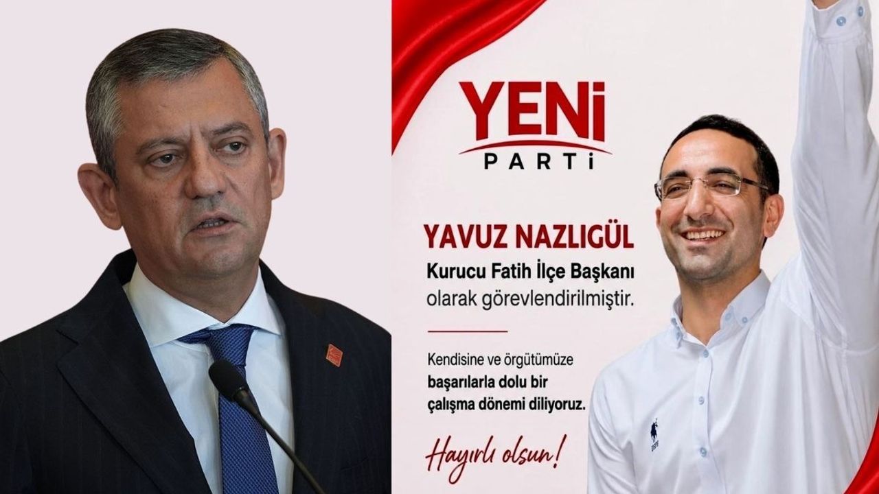 DHKP-C davasında hüküm giyen isim YENİ Parti’de ilçe başkanı oldu
