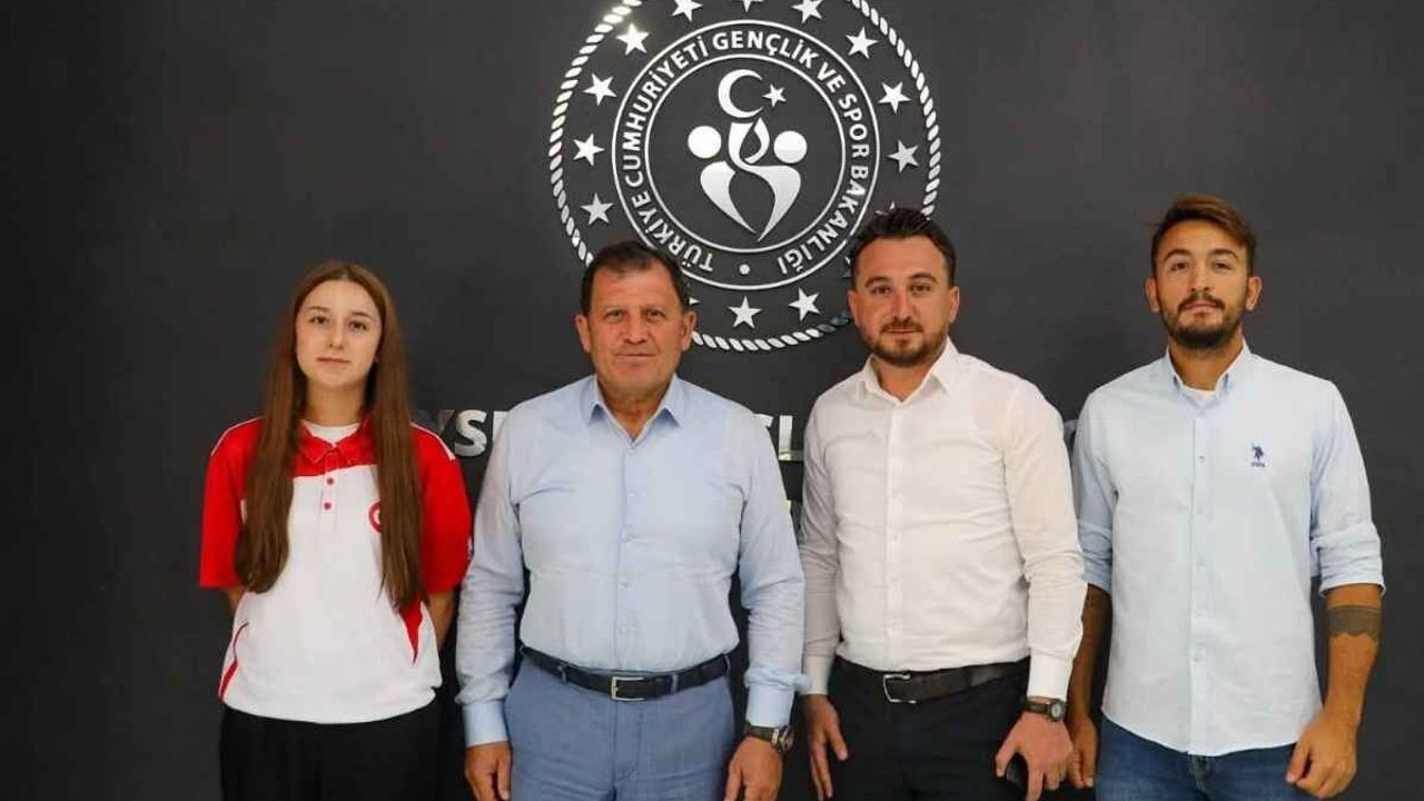 Kayseri ERVA Spor Okulları sporcusu Rabia Özdeş Milli Takıma davet edildi
