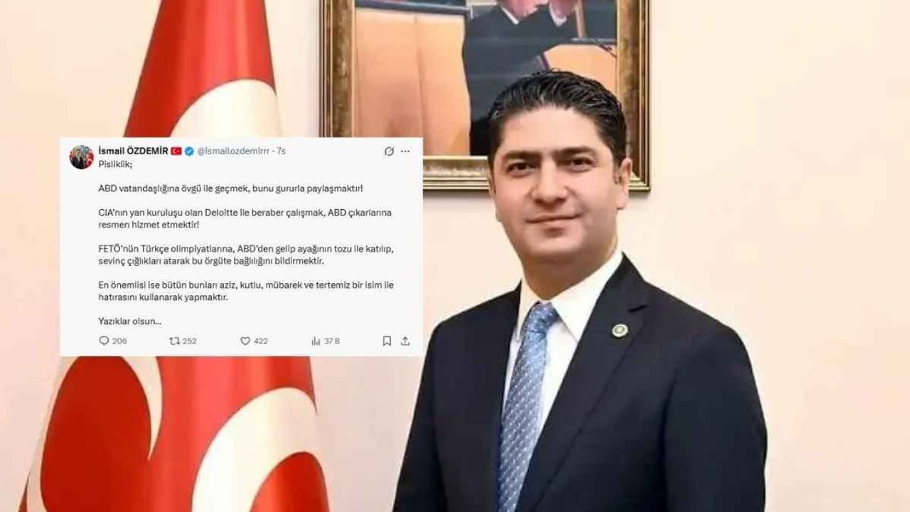 MHP’li İsmail Özdemir’den Ayyüce Türkeş’e Sert Tepki: "Yazıklar Olsun"