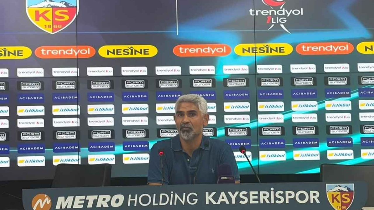 Sivasspor Teknik Direktörü İsmet Taşdemir Kayserispor mağlubiyetini değerlendirdi