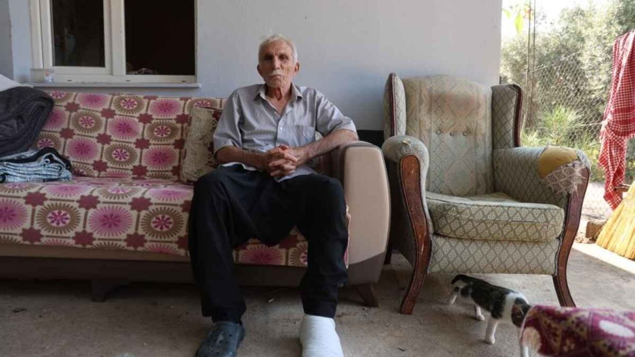 Yaşlı adama çarptı, hiçbir şey olmamış gibi devam etti!