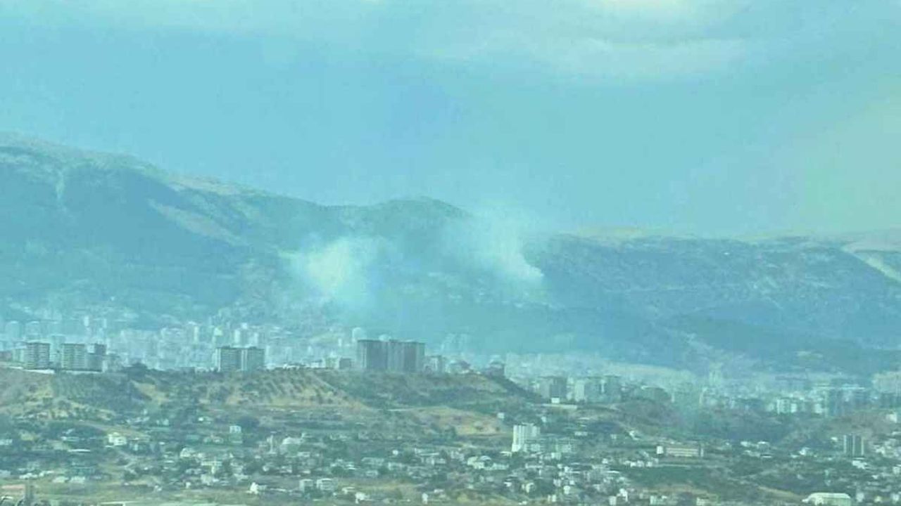 Kahramanmaraş Ahır Dağı’nda orman yangını çıktı