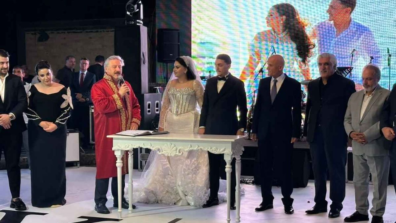Kayseri’de iş ve siyaset dünyasını buluşturan görkemli düğün!
