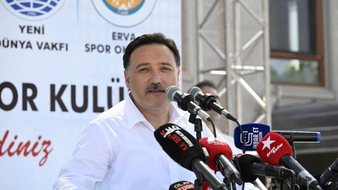 Vali Gökmen Çiçek’ten ERVA Spor Okulları açılışında Olimpiyat Madalyası vurgusu