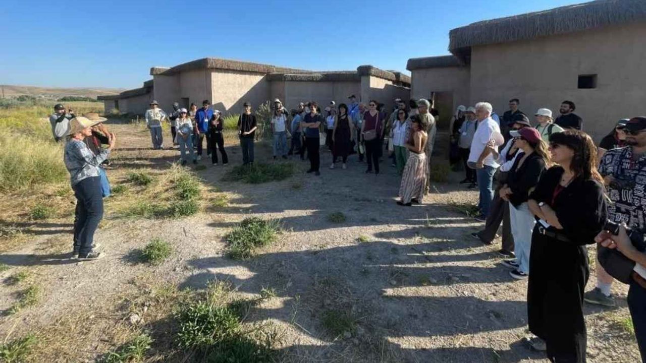 Kayseri’nin kadim mirası Kültepe, 11 ülkeden 49 bilim insanını ağırladı