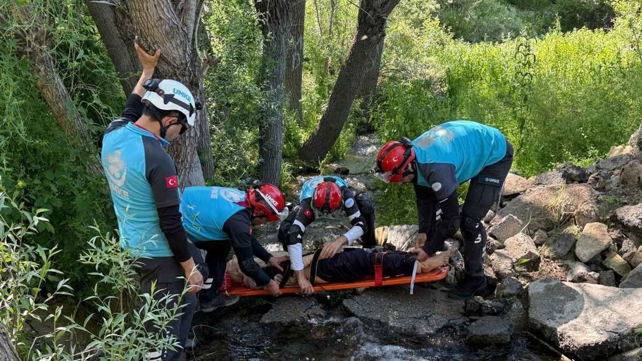 Kayseri UMKE afetlere hazırlanıyor: Eğitim ve tatbikatlar hız kesmiyor