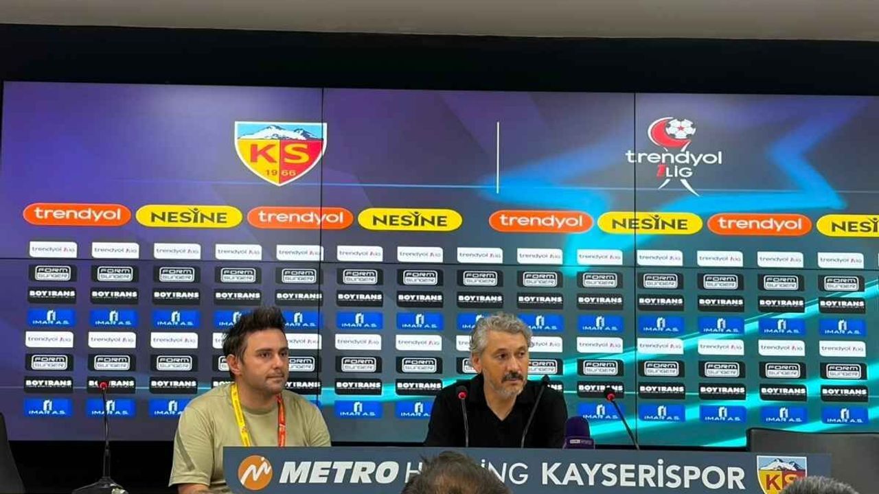 Kayserispor Teknik Direktörü Atila Gerin'den Sivasspor galibiyeti sonrası açıklama