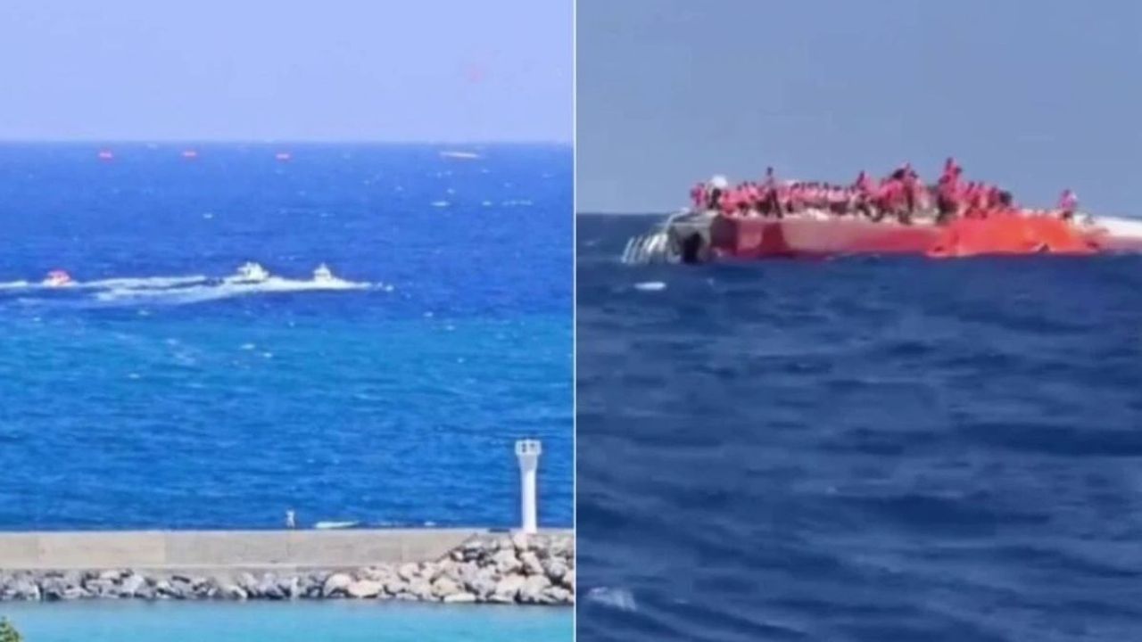 Cumhurbaşkanı Erdoğan Girne'deki batan tekneye ilişkin açıklama yaptı: "Çalışmalar aralıksız sürüyor"