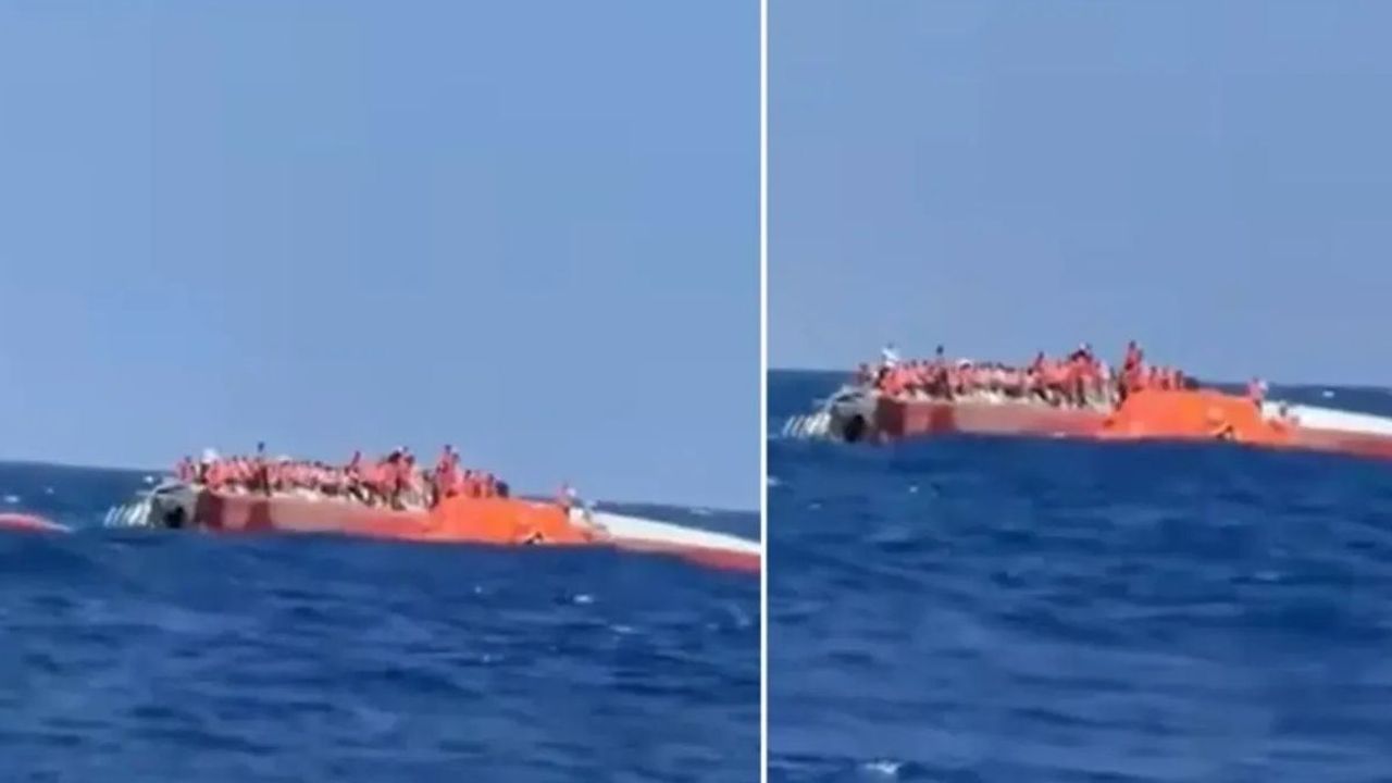 Girne’den Mersin’e giden yolcu gemisi battı: 267 kişi vardı, can kayıpları var