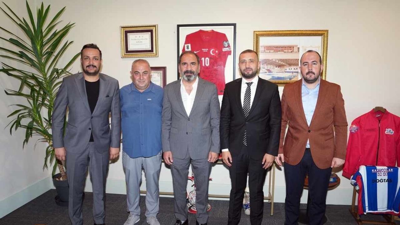 Açıkalın Erciyes 38 FK başkanı Latif Ersoy'dan TFF'ye ziyaret