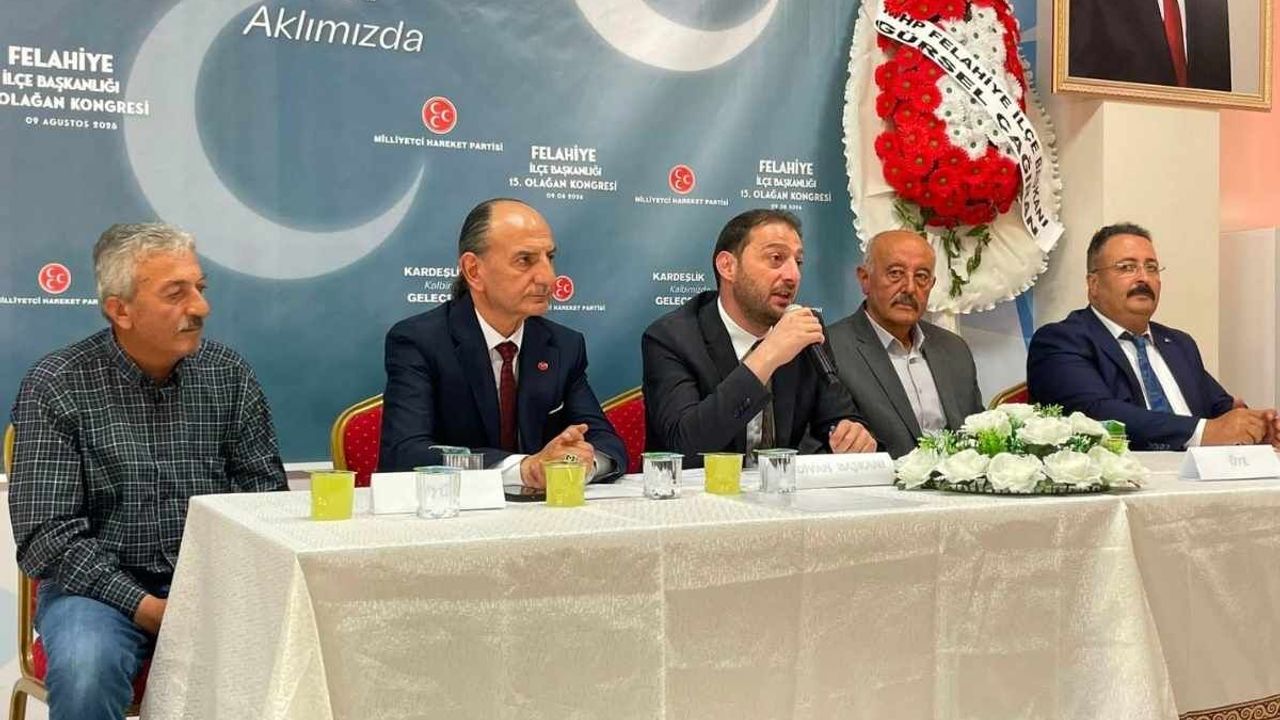 MHP Felahiye İlçe Başkanı Gürsel Çağıran güven tazeledi
