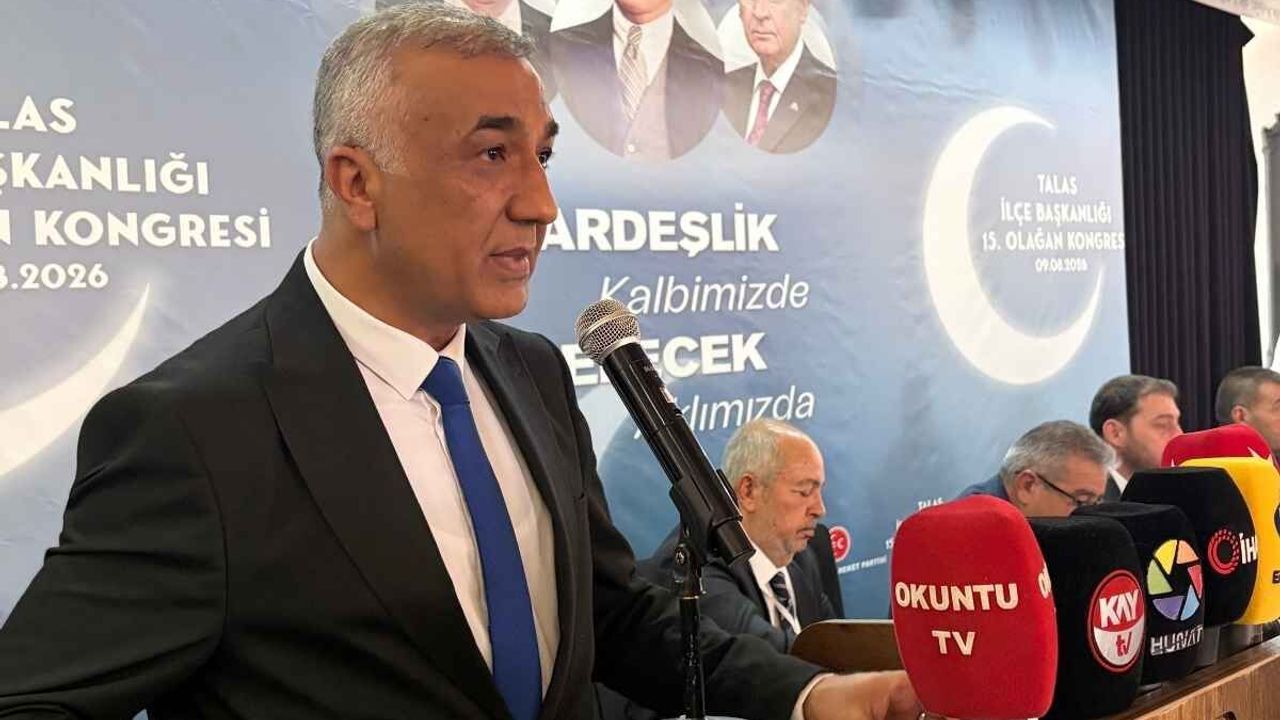 MHP Talas’ta teşkilat vurgusu: Kayhan Saraç yeniden başkan