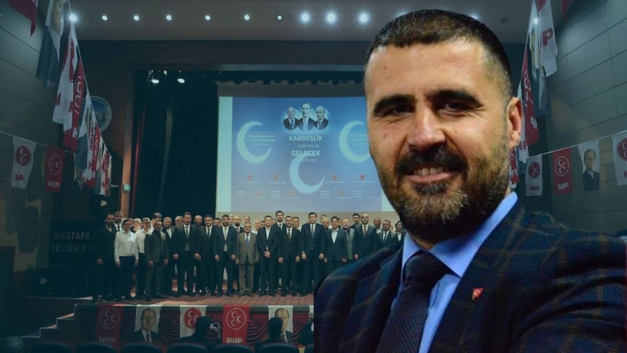 MHP Develi İlçe Başkanlığı'na Yunus Özer yeniden seçildi
