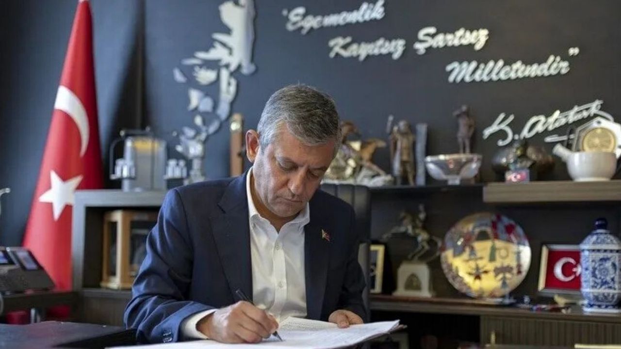 Özgür Özel’den çerçeve yasa açıklaması: Genel Kurul’da oy kullanacağız
