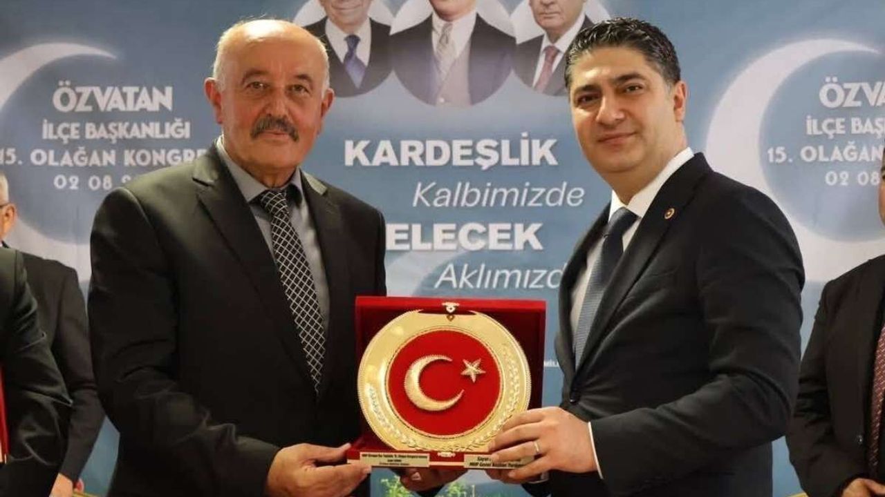 MHP Özvatan ilçe kongresi sonrası belediye başkanından açıklama!