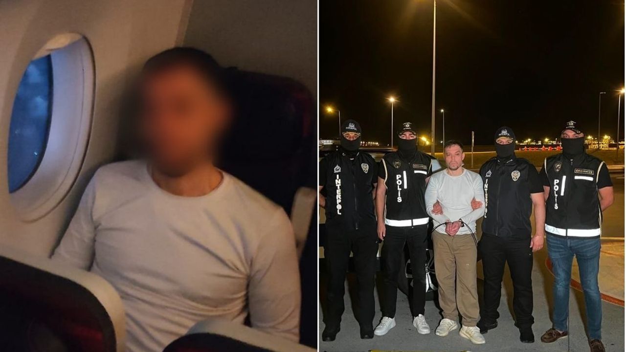 Kırmızı bültenle aranan Serkan Kurtuluş Arjantin’de yakalanarak Türkiye’ye getirildi